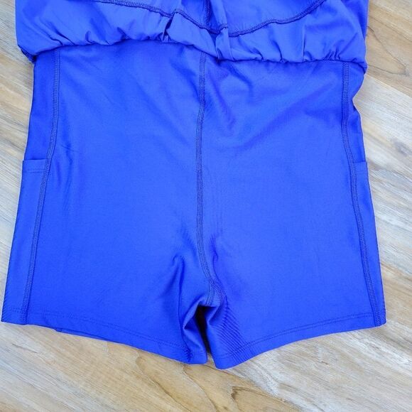☔️🔸️NWT Spyder Athletic Blue Lined Shorts Small - Picture 10 of 12